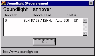 Steuerelement-Meldung